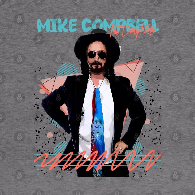 Mike Compbell and The Dirty Knobs Fan Art Retro Design by Nandin Putri